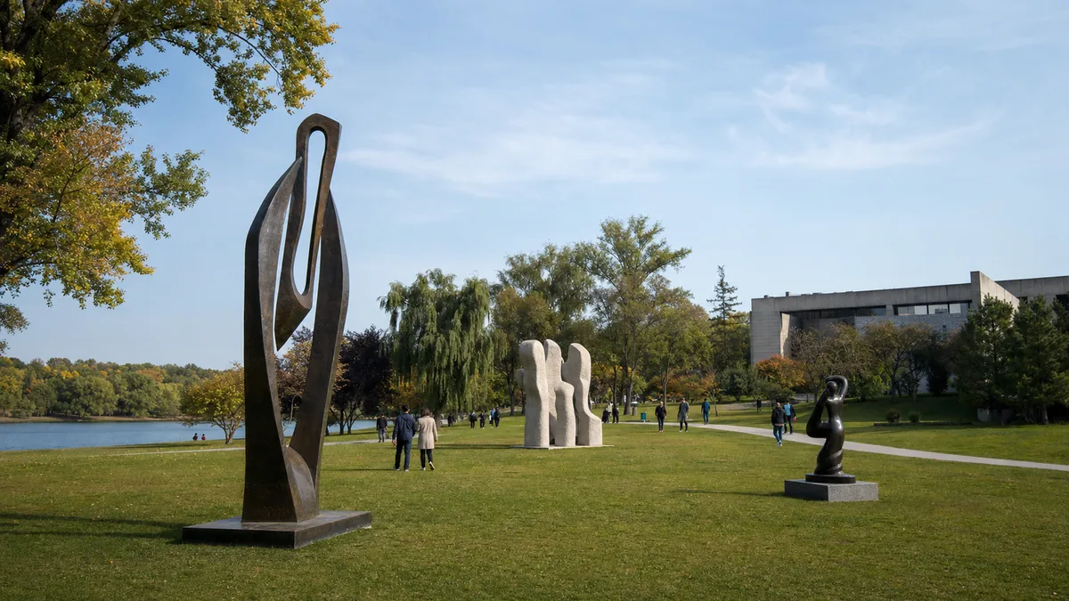 Changchun World Sculpture Park: Art Changes as You Move