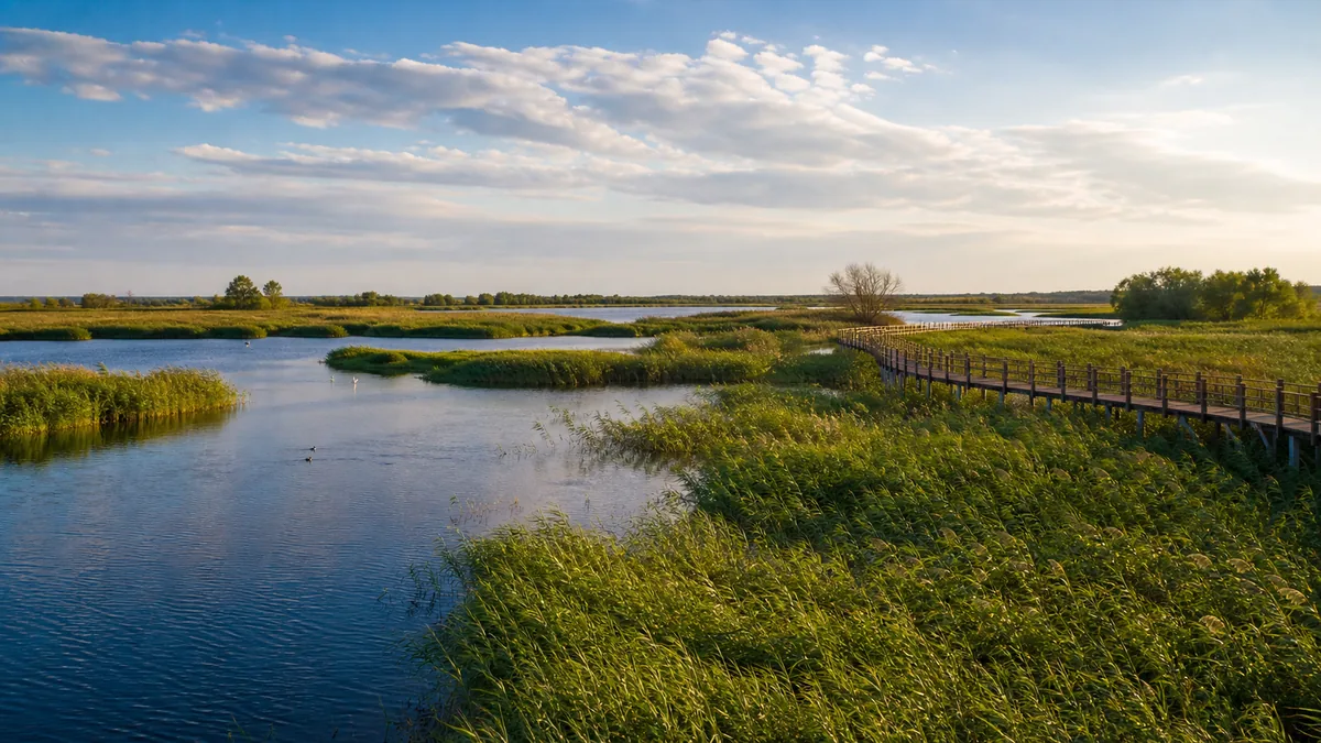 Da'an Nenjiang Bay: Read a Wetland That Refuses to Stay Still