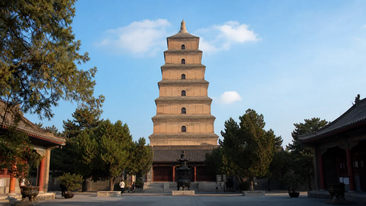 Giant Wild Goose Pagoda: Brick, Text and Tang Chang'an