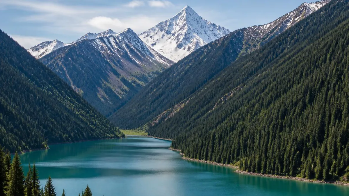 Heavenly Lake of Tianshan: The Dam Nobody Looks At