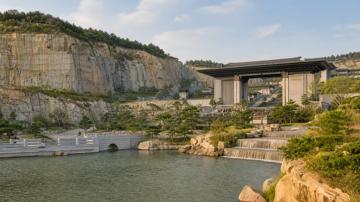 Huaxia City: Read a Restored Quarry, Not an Ancient Capital