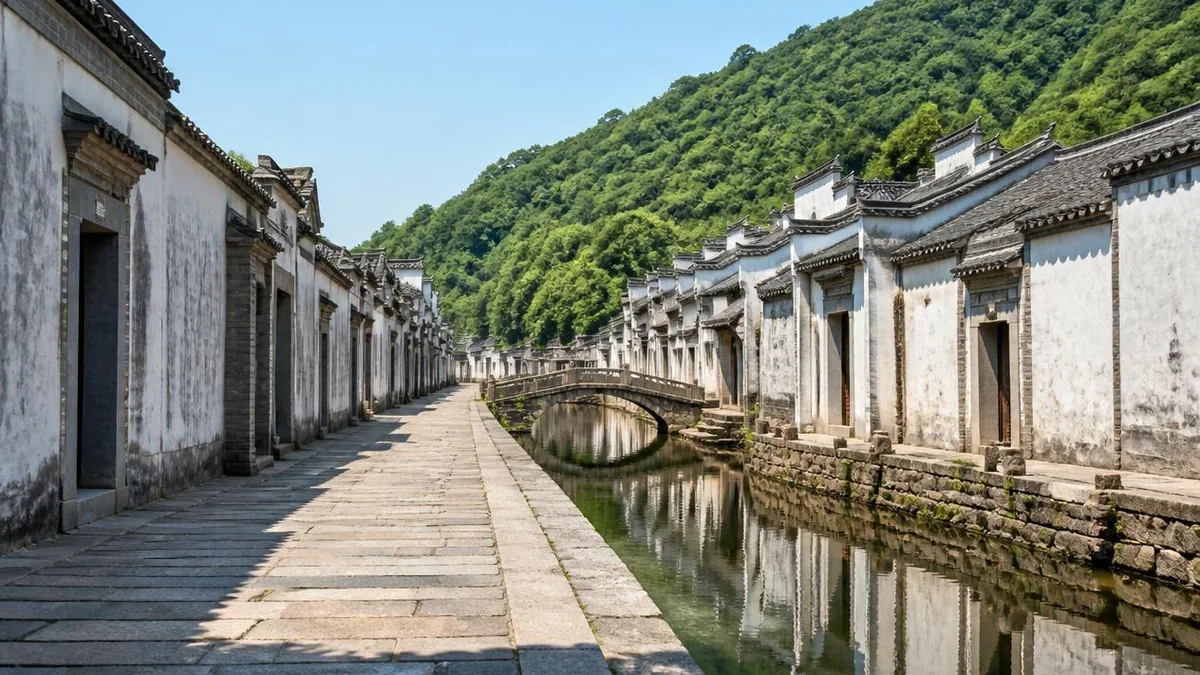 Huishan Ancient Town: A Hundred Ancestral Halls, the World's Second-Best Spring, and a Blind Man's Tune That Had No Name