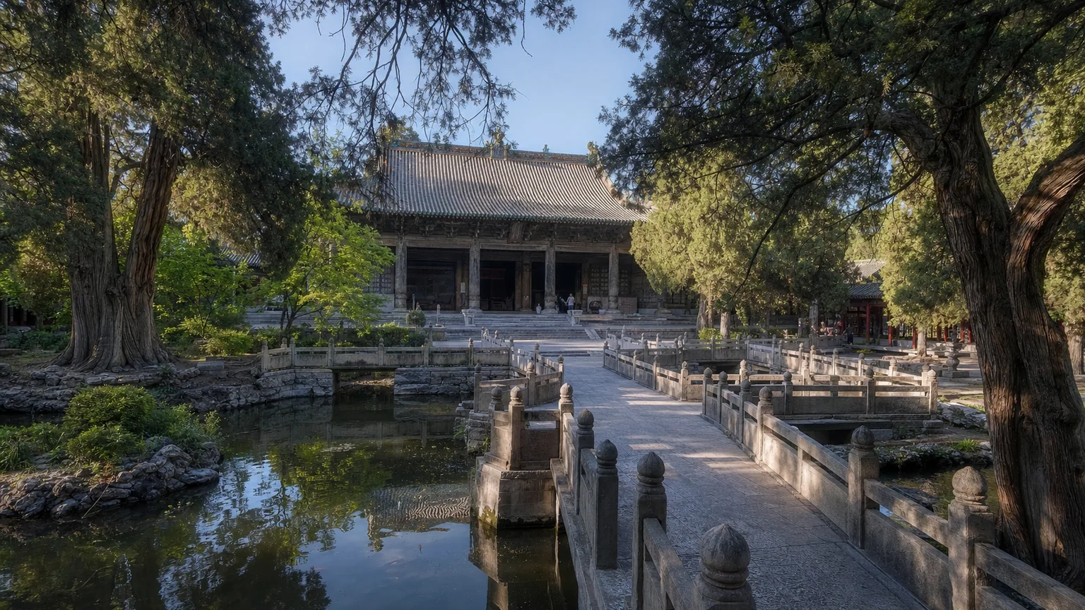 Jinci and Tianlongshan: Water, Wood and Stone