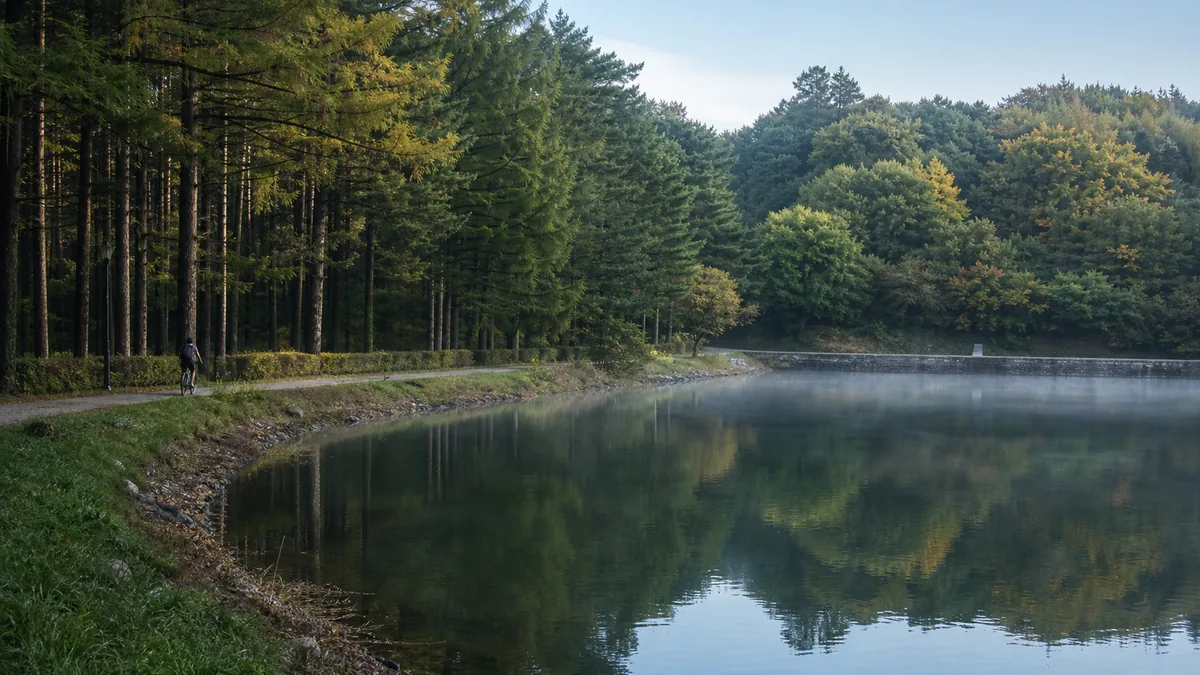 Jingyuetan: How a Reservoir Became Changchun's Forest