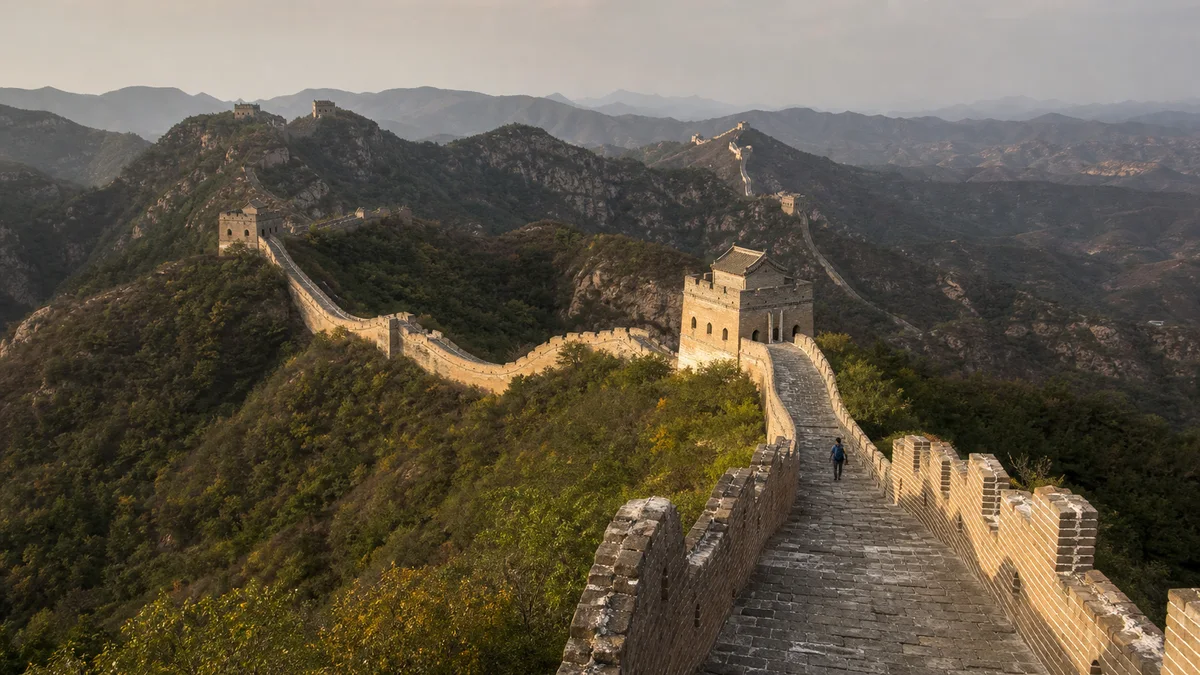 Jinshanling Great Wall: Read the Ridge as a Fortress