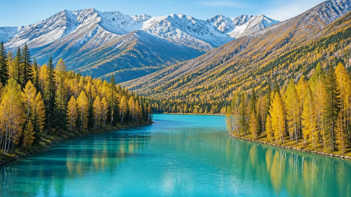 Kanas Lake: The Water That Leaves China for the Arctic