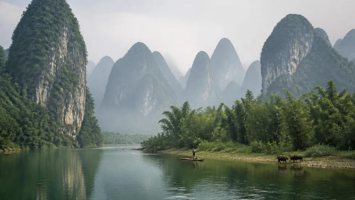The Li River: A Cross-Section of Karst in the Act of Changing