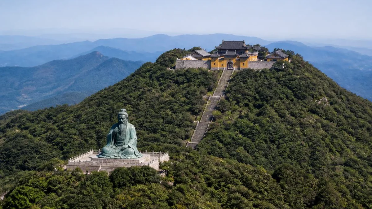Mount Mao: The First Blessed Land, a Hermit Who Advised an Emperor by Post, and a Monument That Answers Firecrackers with a Bugle