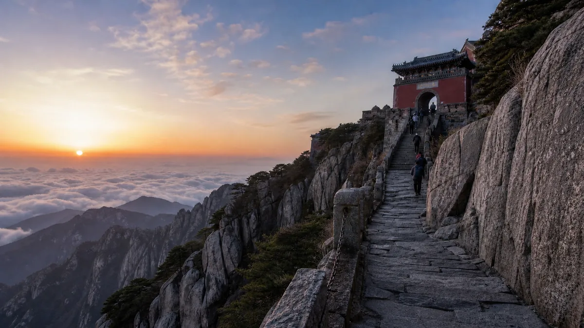 타이산: 황제가 하늘에 보고하던 산