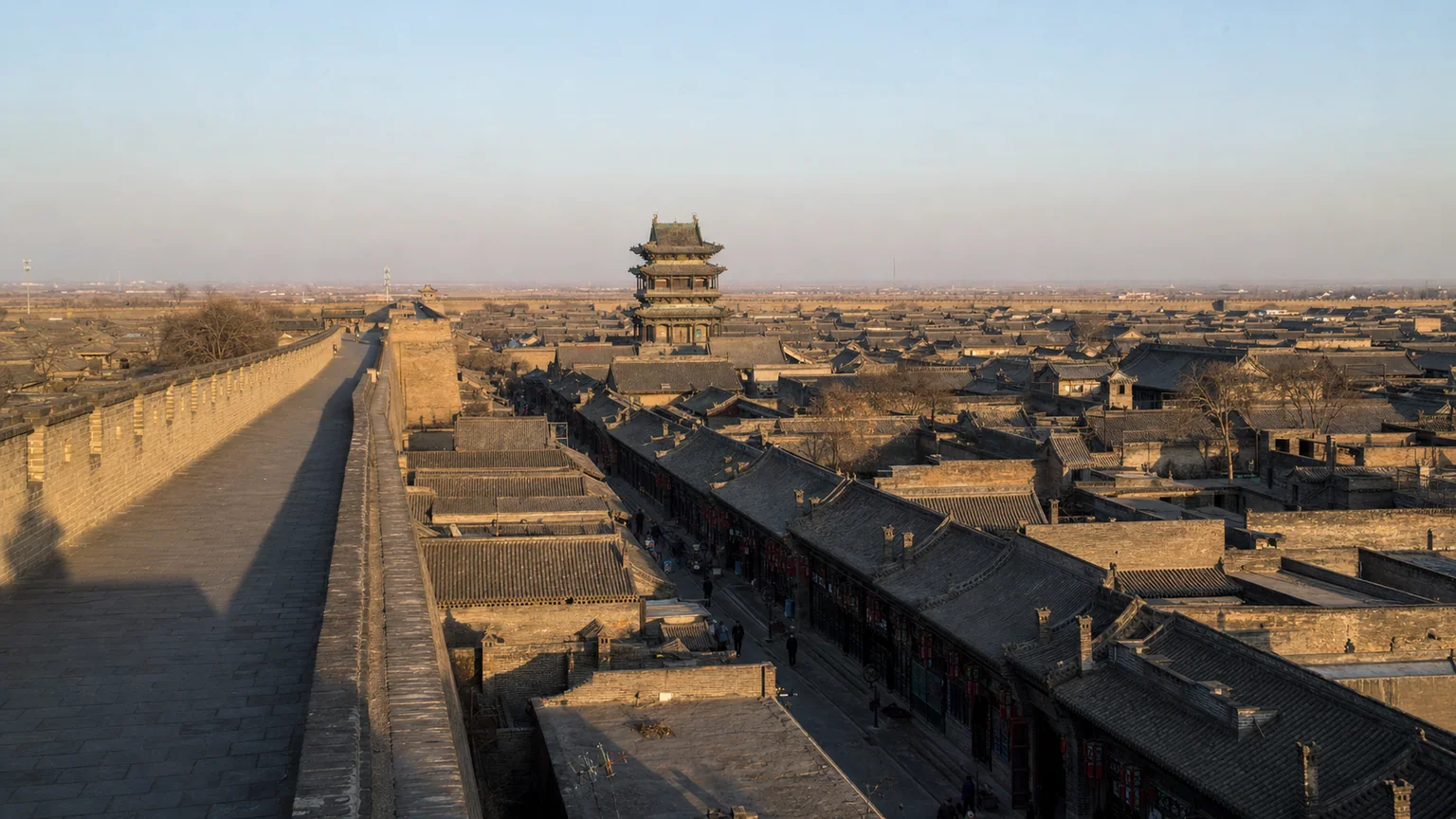 Pingyao Ancient City: Walls, Courtyards and Draft Banks