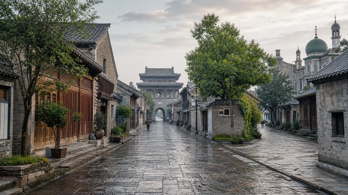 Qingzhou Ancient City: The Street Plan Outlived the Walls