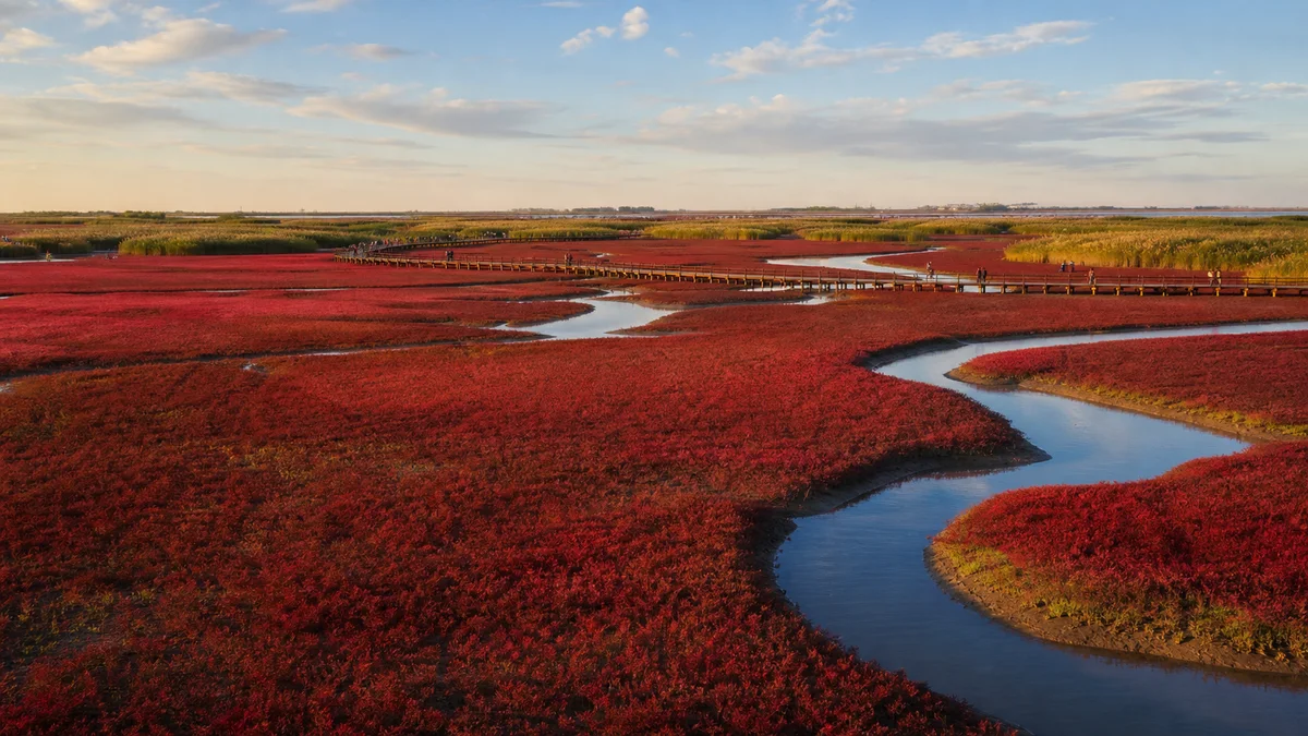 Red Beach Scenic Corridor: A Living Saltmarsh, Not Red Sand