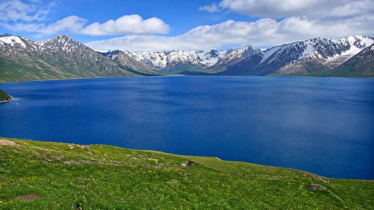 Sayram Lake: The Atlantic's Last Teardrop, Taken Literally