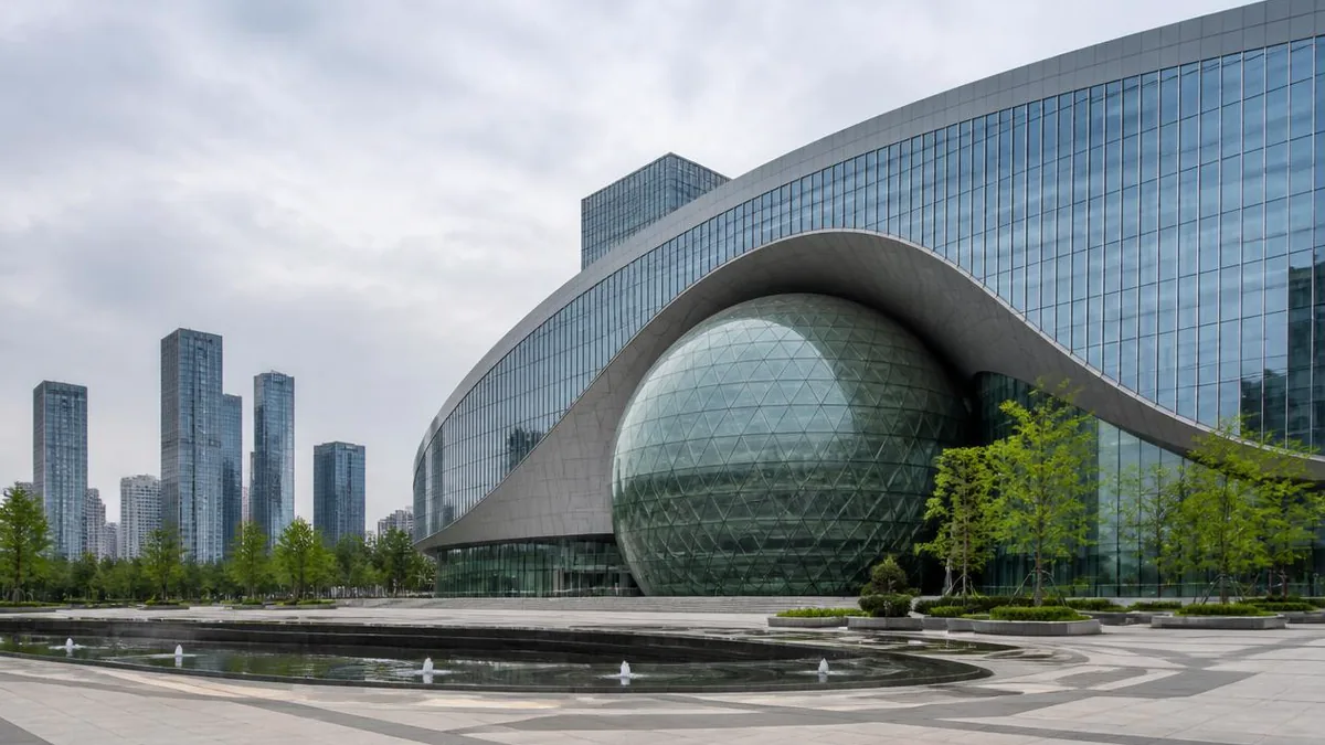 Shanghai Science and Technology Museum: The Building Is the Constant