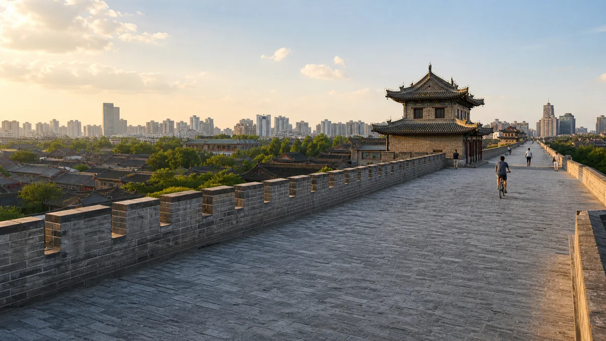 Xi'an City Wall and Beilin: Brick, Stone and Memory