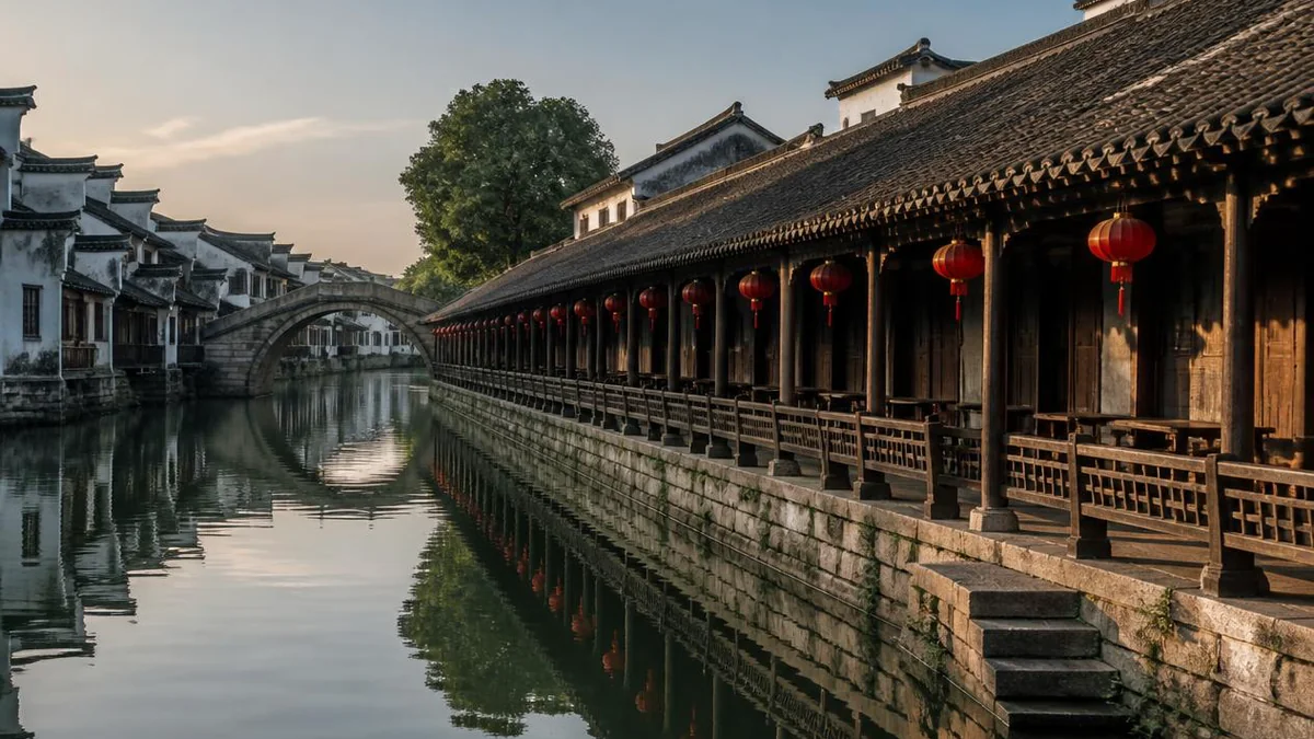 Xitang: A Town With a Roof Over Its River