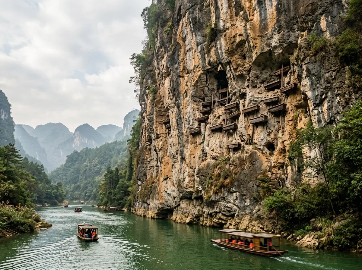 The Hanging Coffins of the Yangtze