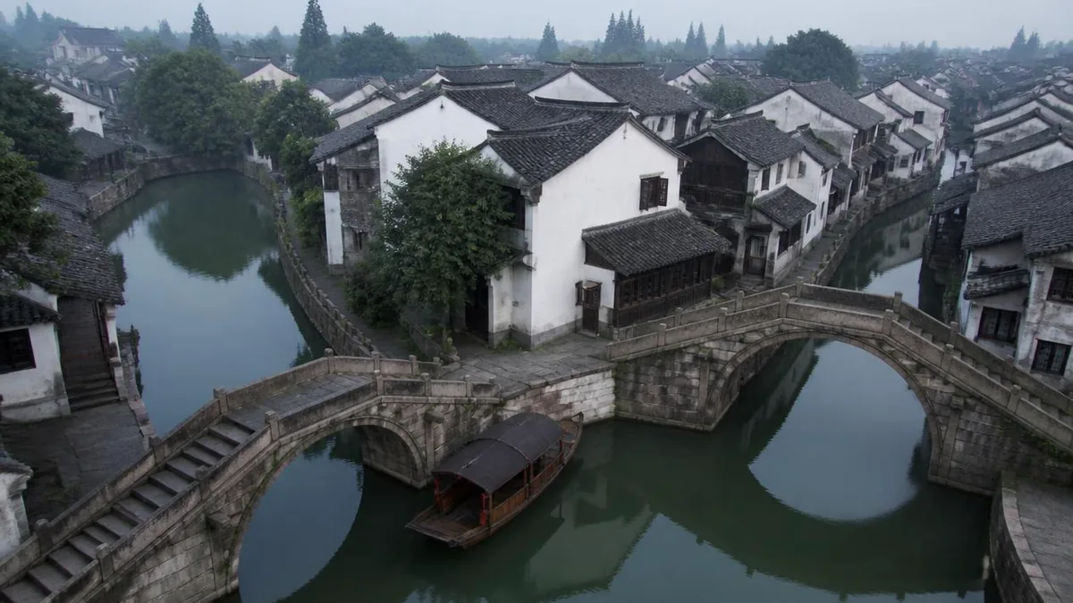 Zhouzhuang: The First Water Town, and the Painting That Wasn't